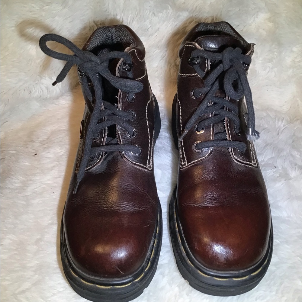 Dr martens vintage brown leather boots size 7